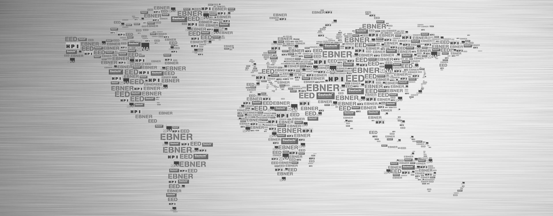 World map - EBNER Group