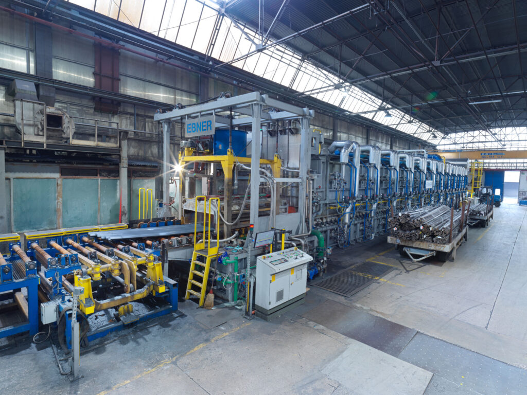 Abschreckbehälter für Bunde