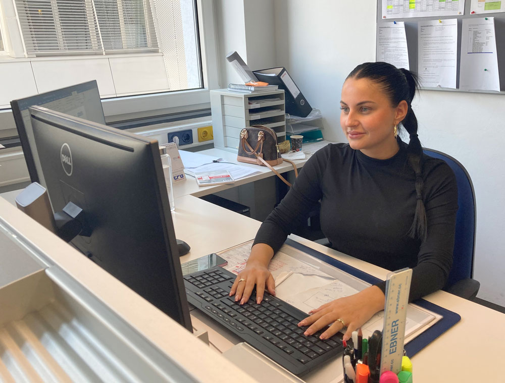 Anna Koch, Mitarbeiterin EBNER Industrieofenbau