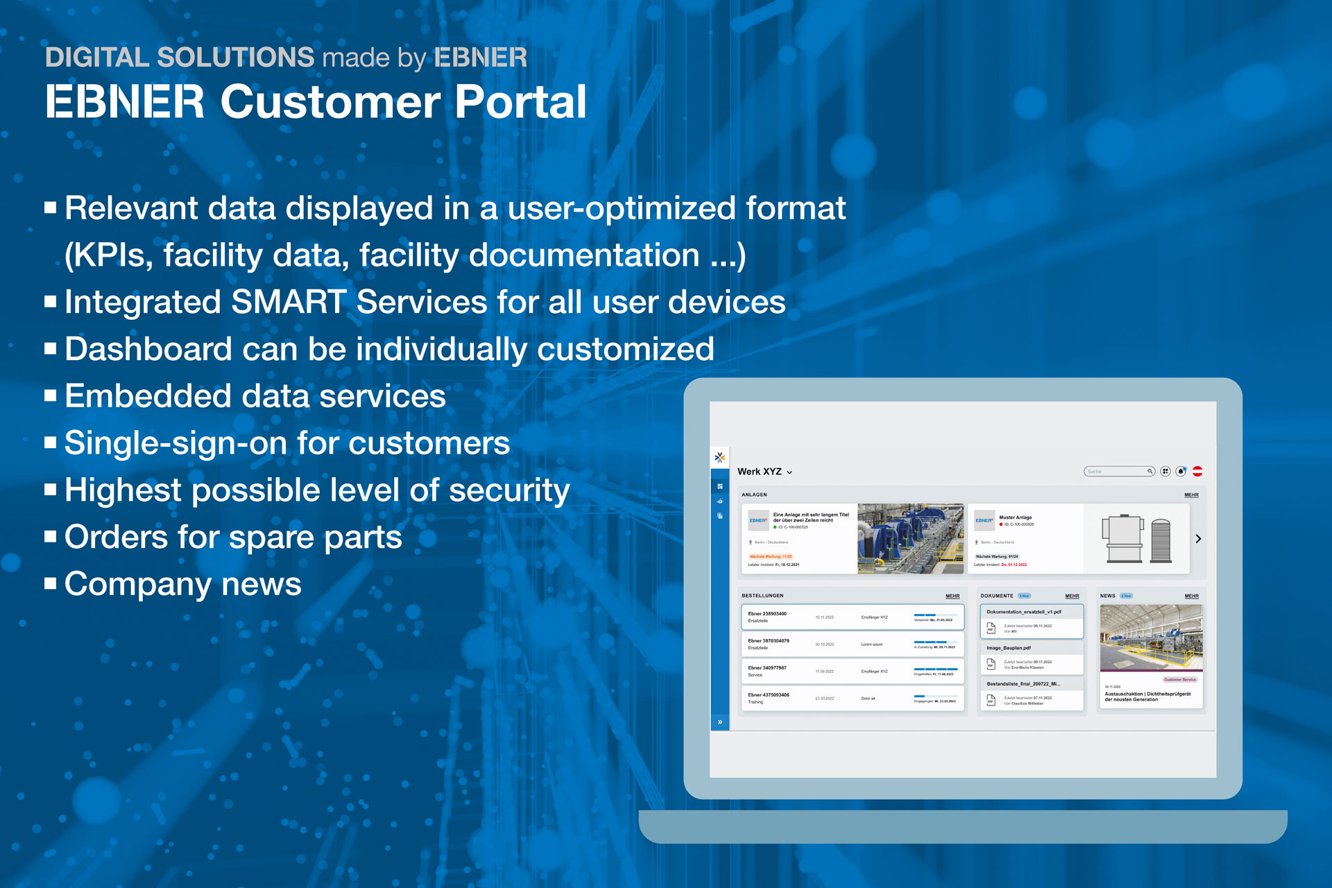 EBNER Customer Portal