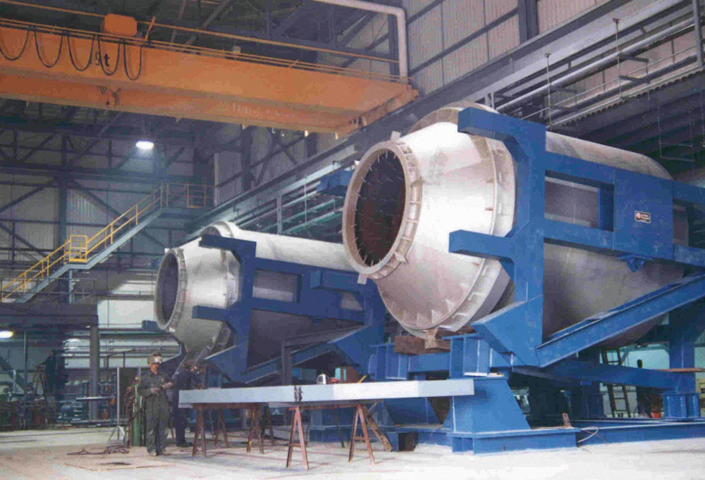 The first-ever rotary furnace project with a capacity of 9 t
